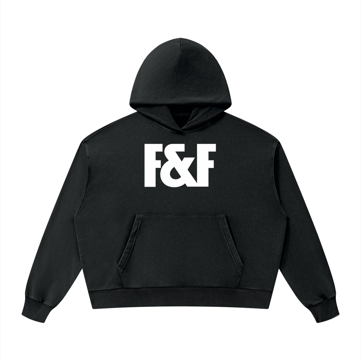 THE F&F MINERAL WASH HOODIE - BECAUSE YOU'RE BORING.