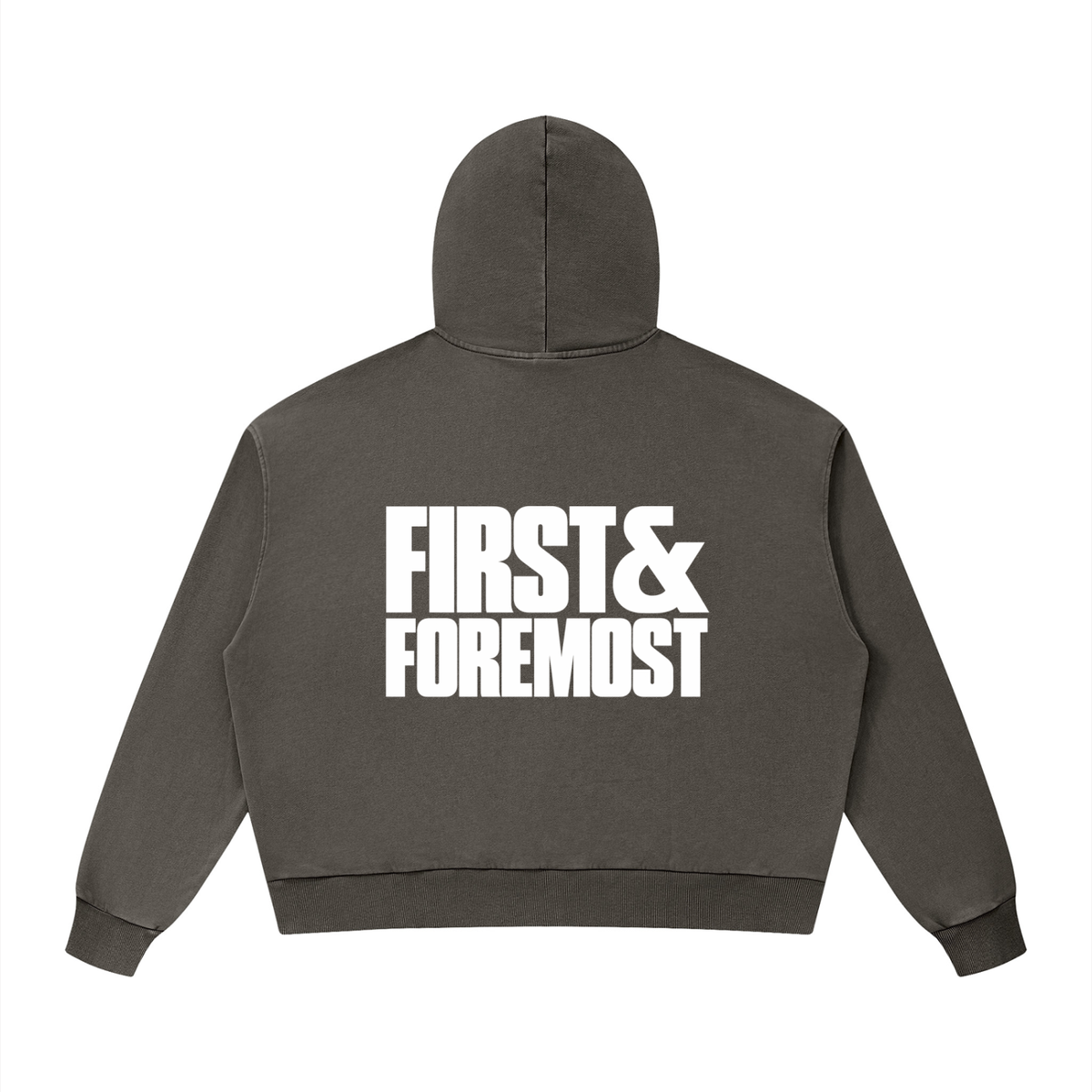 THE F&F MINERAL WASH HOODIE - BECAUSE YOU'RE BORING.