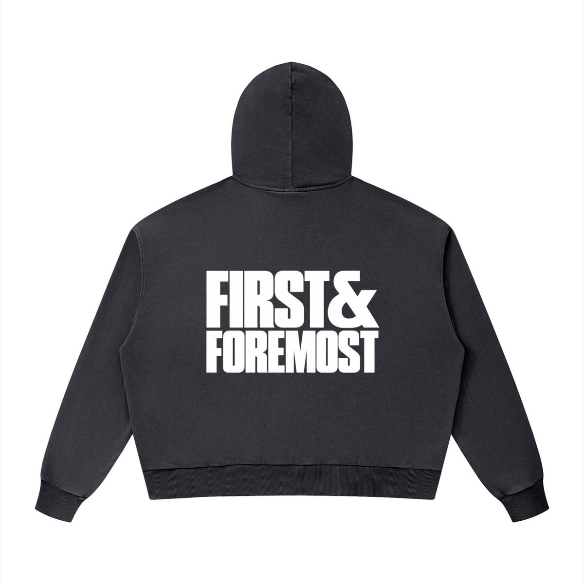 THE F&F MINERAL WASH HOODIE - BECAUSE YOU'RE BORING.