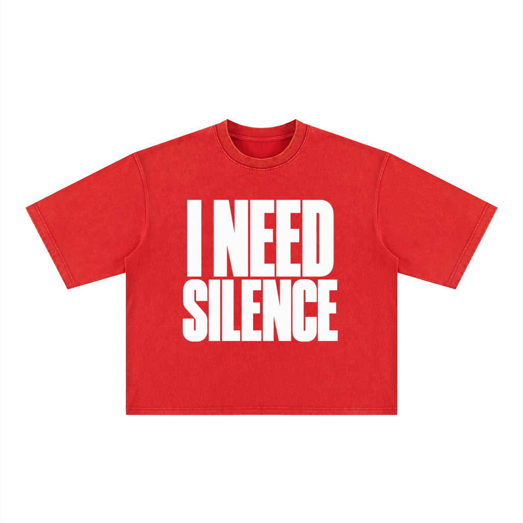 THE I NEED SILENCE TEE