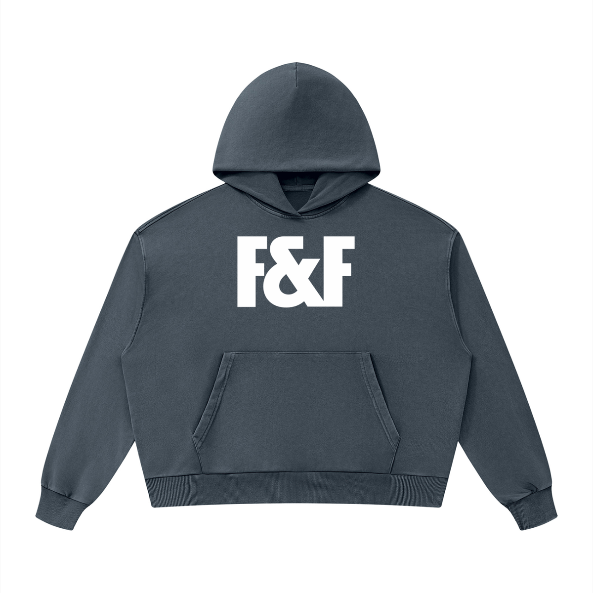 THE F&F MINERAL WASH HOODIE - BECAUSE YOU'RE BORING.