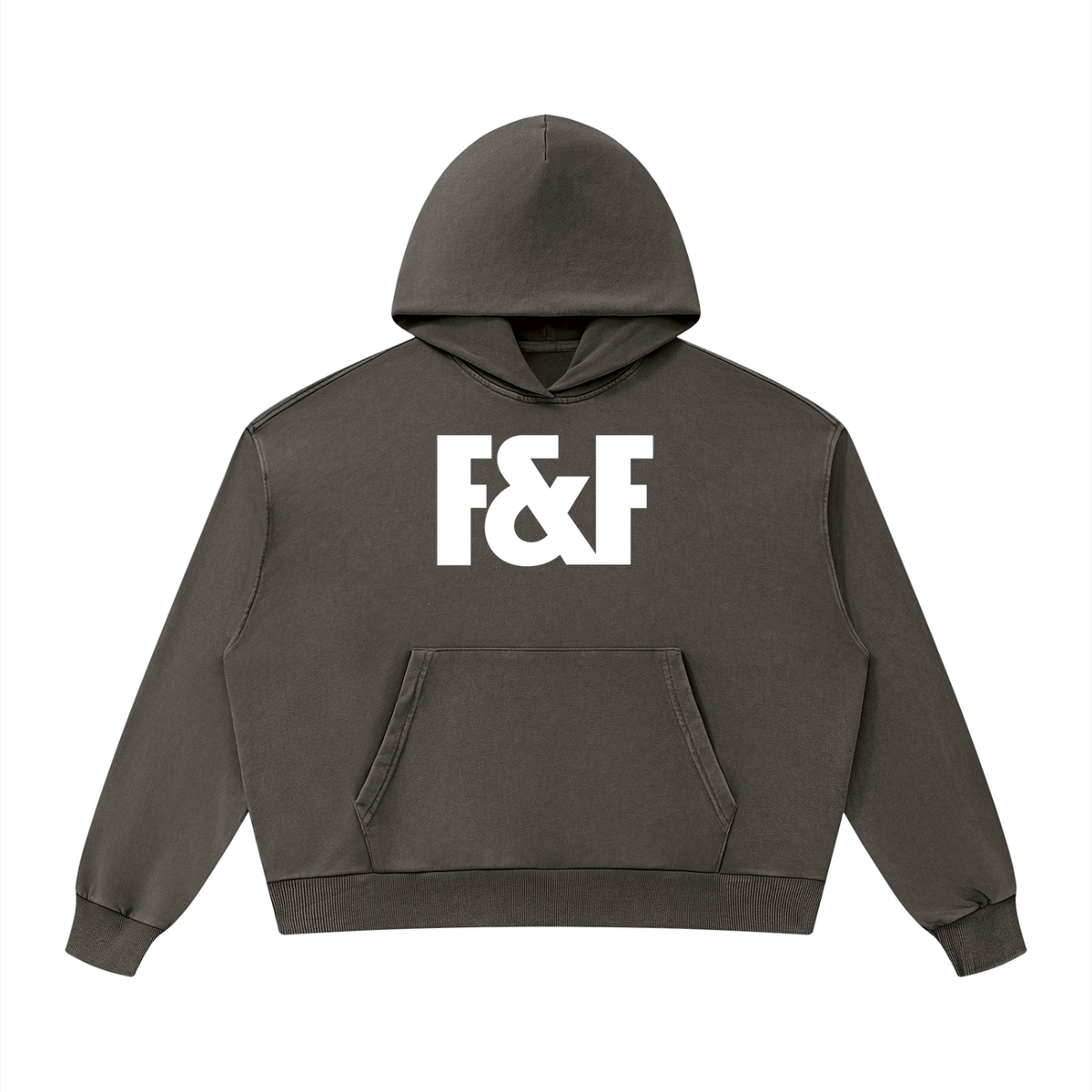 THE F&F MINERAL WASH HOODIE - BECAUSE YOU'RE BORING.