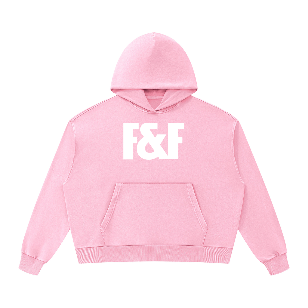 THE F&F MINERAL WASH HOODIE - BECAUSE YOU'RE BORING.