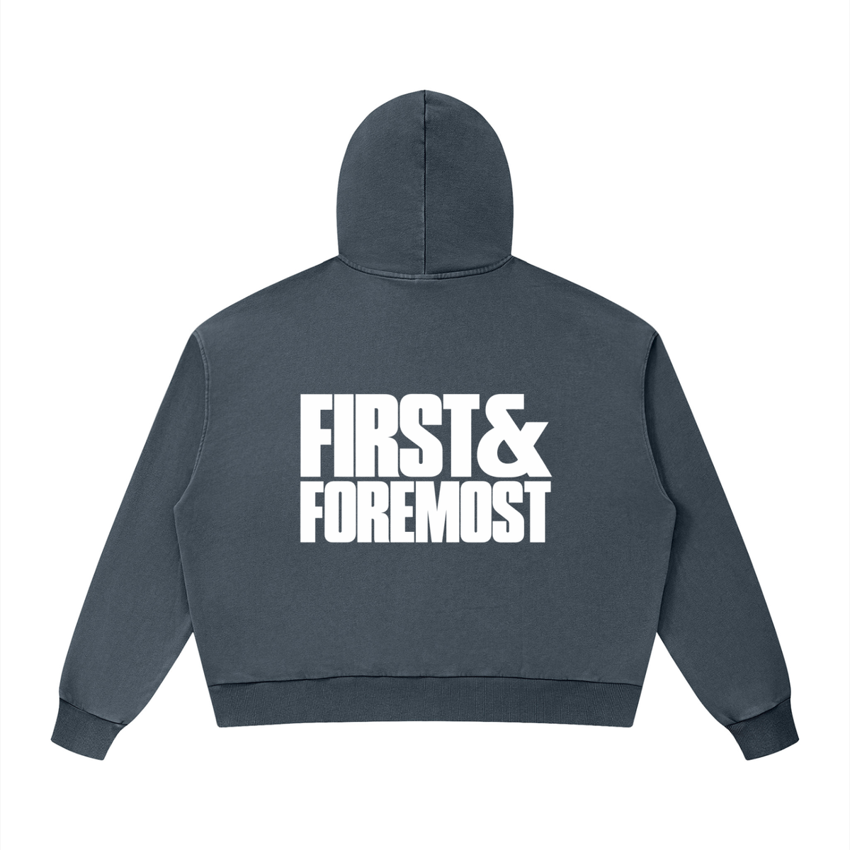 THE F&F MINERAL WASH HOODIE - BECAUSE YOU'RE BORING.