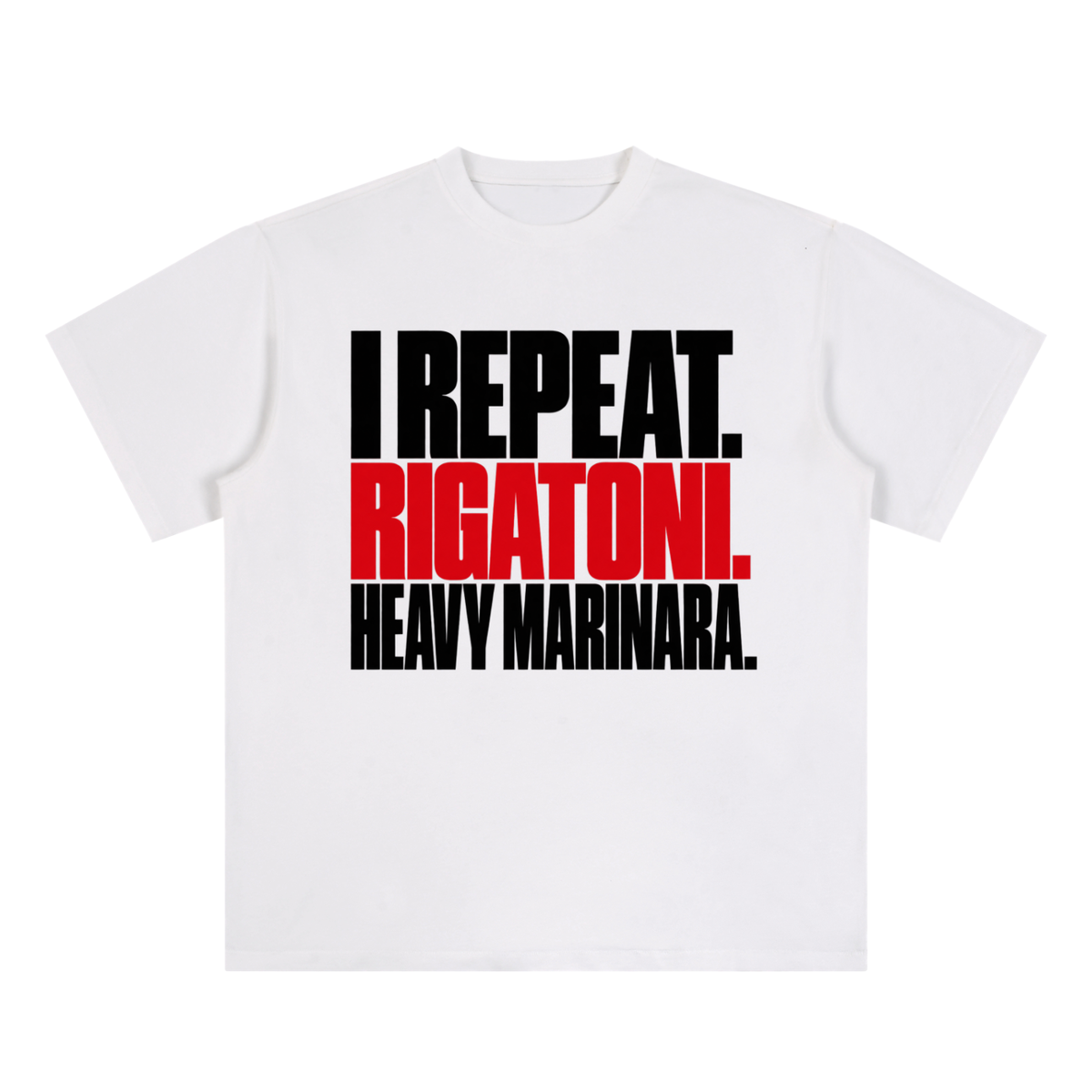 THE HEAVY MARINARA TEE - I REPEAT. HEAVY MARINARA.
