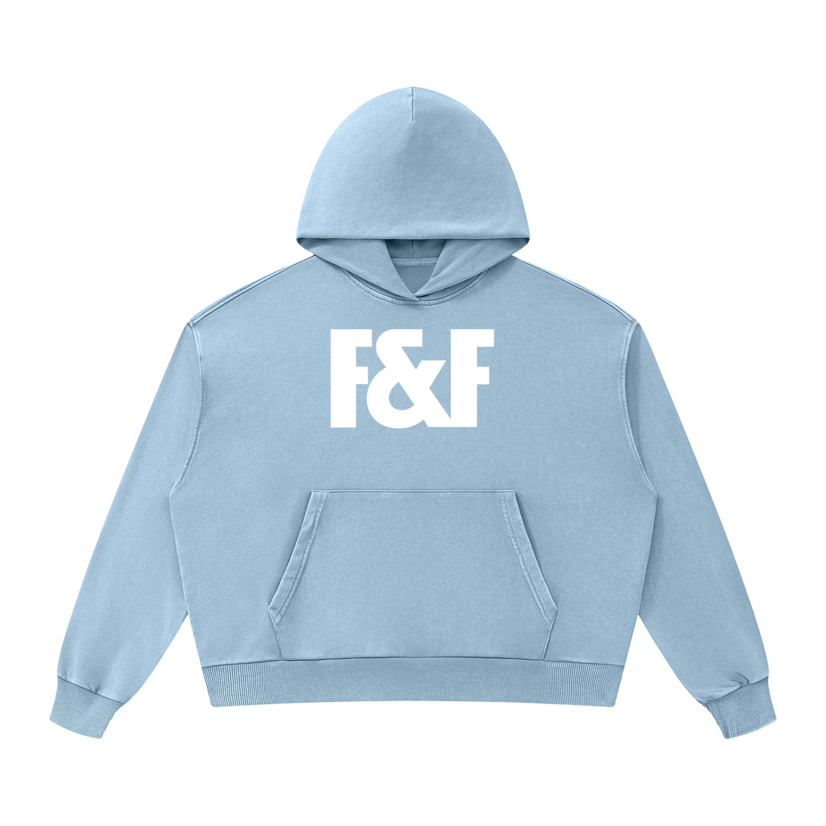 THE F&F MINERAL WASH HOODIE - BECAUSE YOU'RE BORING.