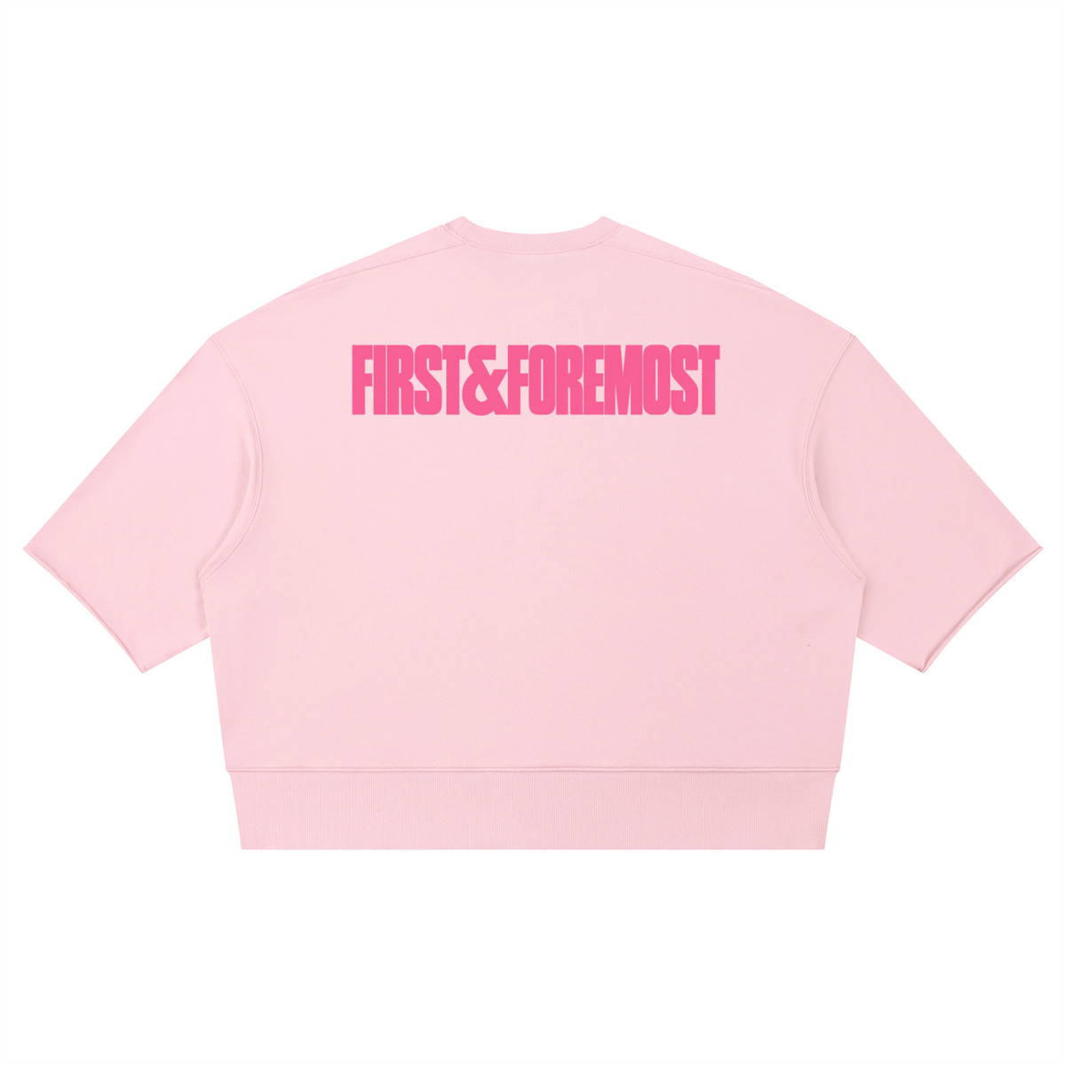 THE DUBAI TOMORROW PINK MINERAL WASH TEE