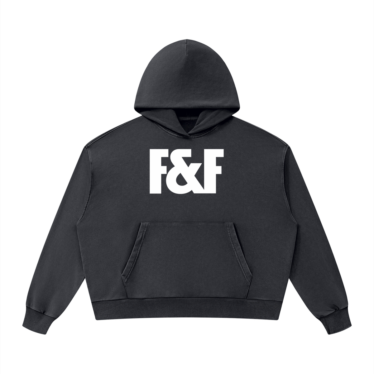 THE F&F MINERAL WASH HOODIE - BECAUSE YOU'RE BORING.