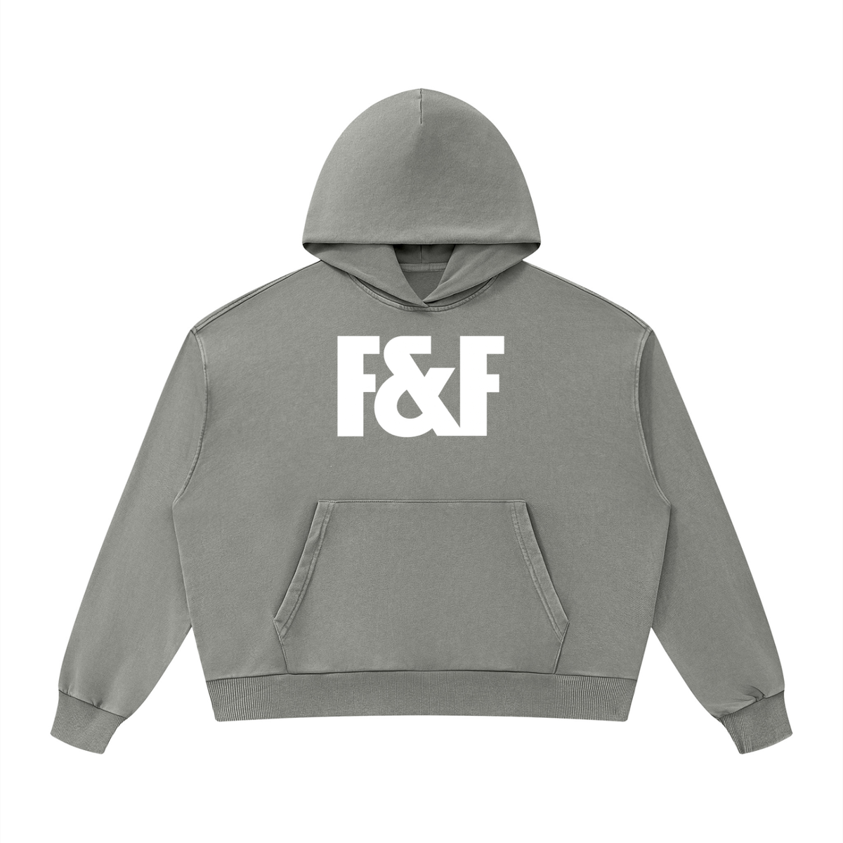 THE F&F MINERAL WASH HOODIE - BECAUSE YOU'RE BORING.
